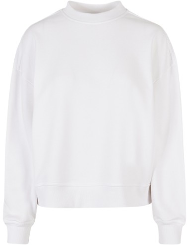 BUI-BY212-Ladies Oversized Crewneck Sweatshirt